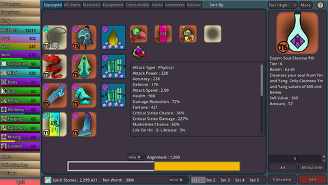 Idle Cultivation screenshot 2