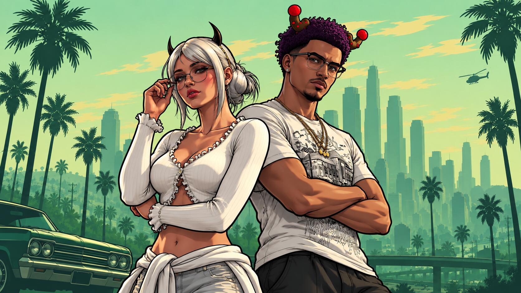 Discovery splash banner for Clover Roleplay - BETA Discord server
