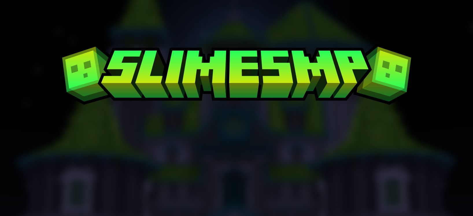 Discovery splash banner for SlimeSMP Minecraft Server Discord server