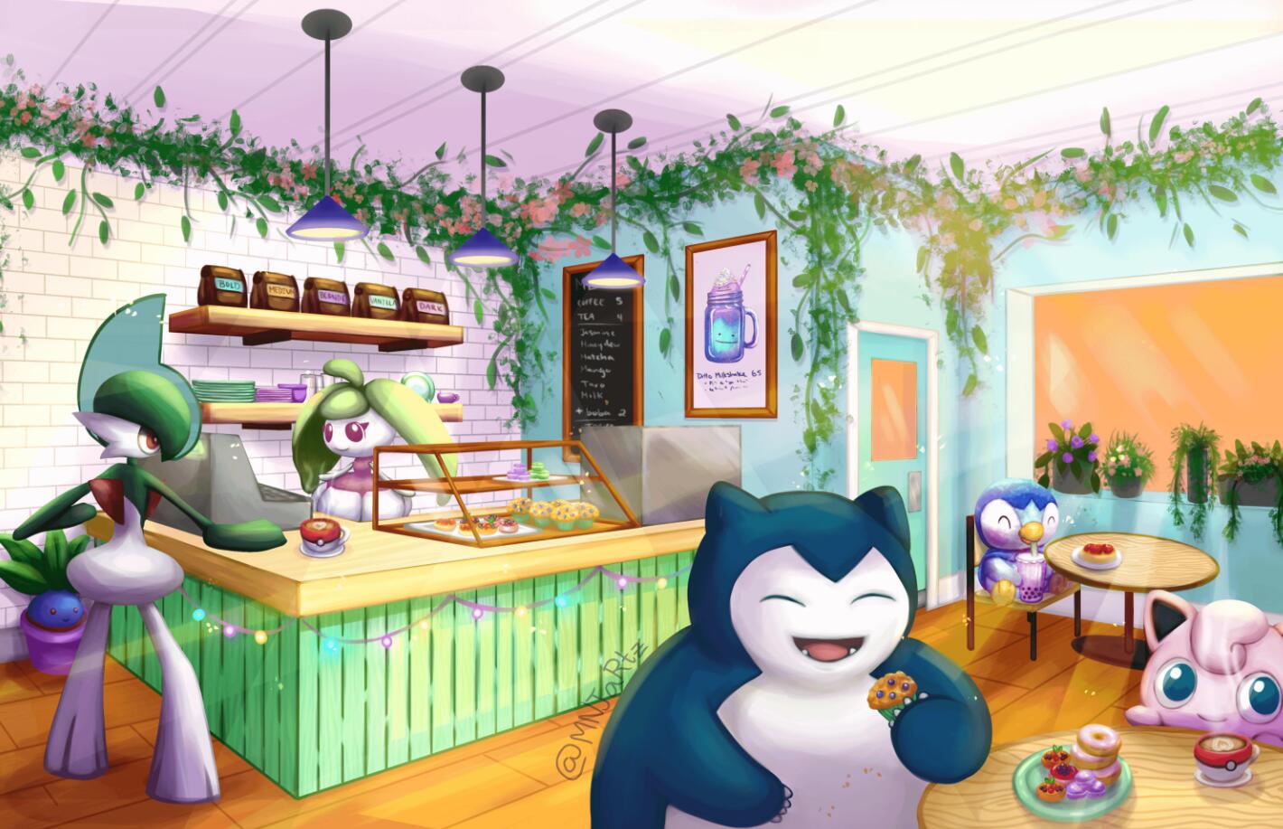 Discovery splash banner for SNORLAX COFFEE Discord server