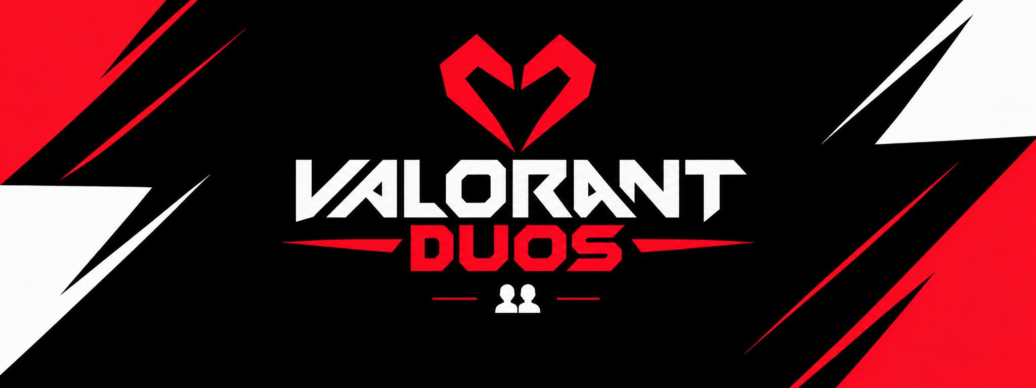 Discovery splash banner for VALORANT DUOS Discord server