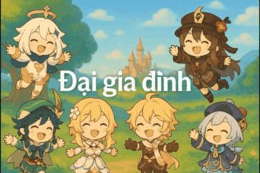Discovery splash banner for Đại gia đình Discord server