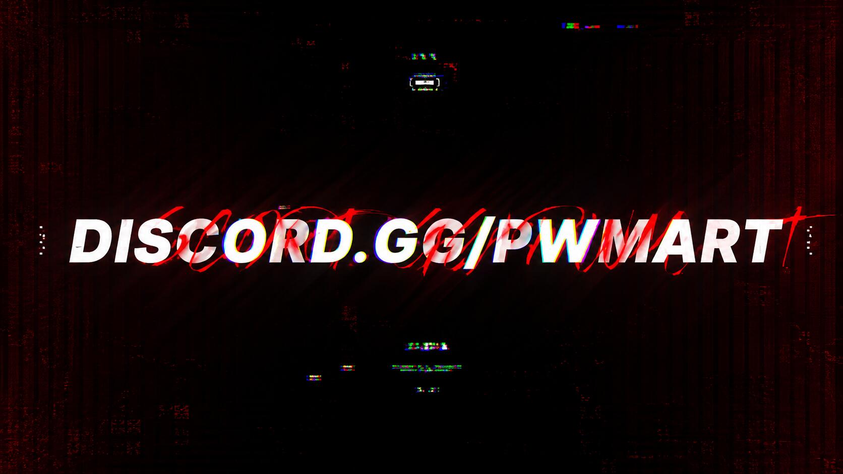 Discovery splash banner for Pixel Worlds Mart Discord server