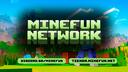 Discovery splash banner for MineFun Network Discord server