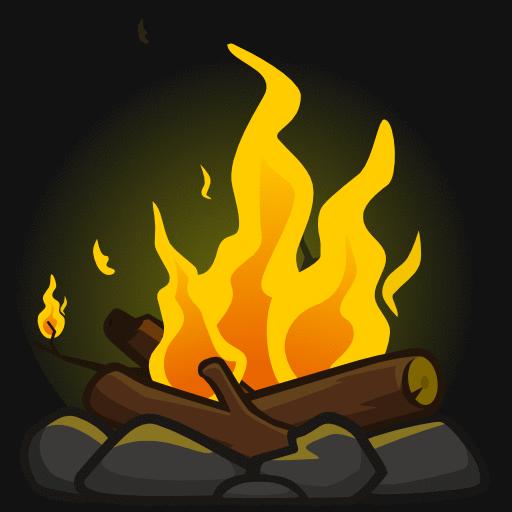 Discovery splash banner for Campfire Crew Discord server