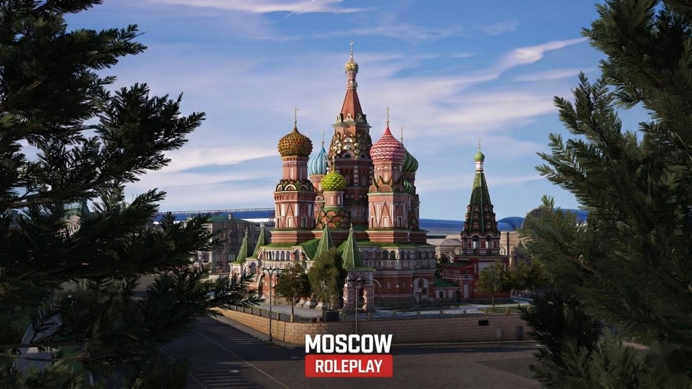 Discovery splash banner for Moscow RP | GTA V RP Discord server