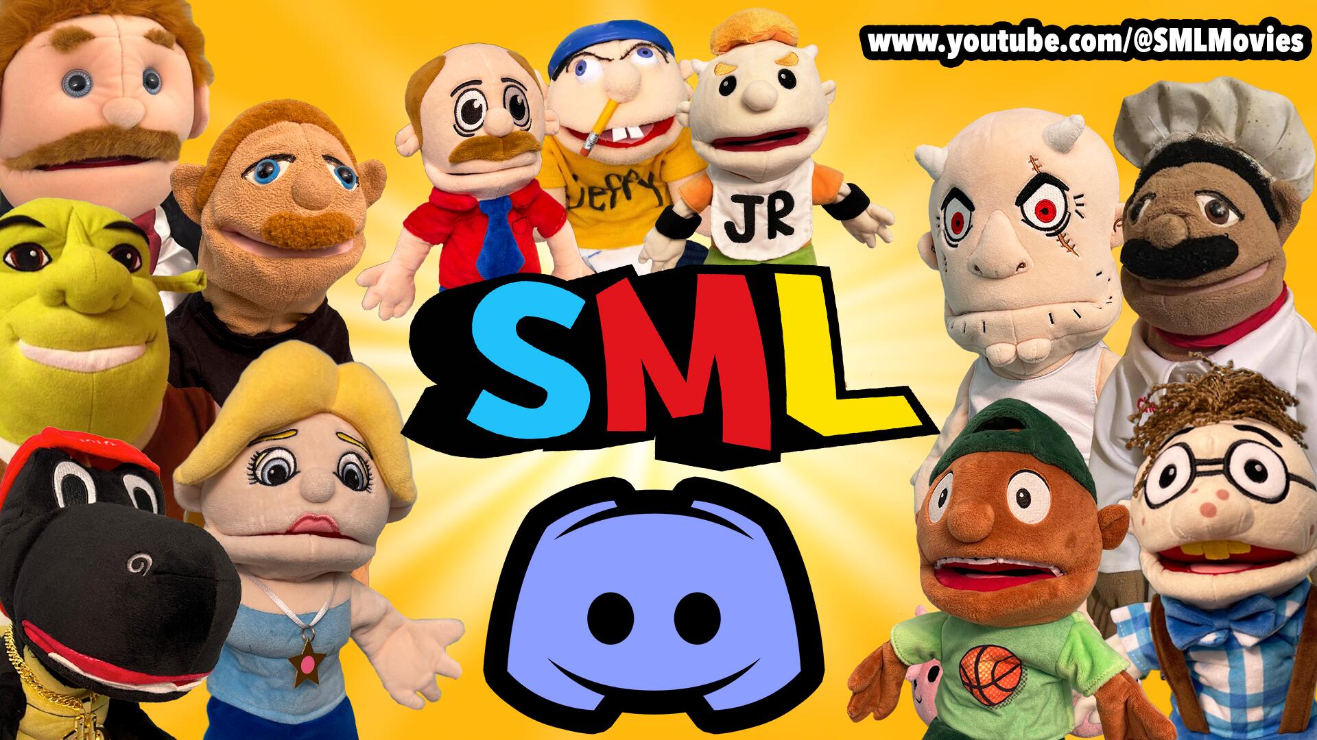 Discovery splash banner for Official SML Discord Discord server