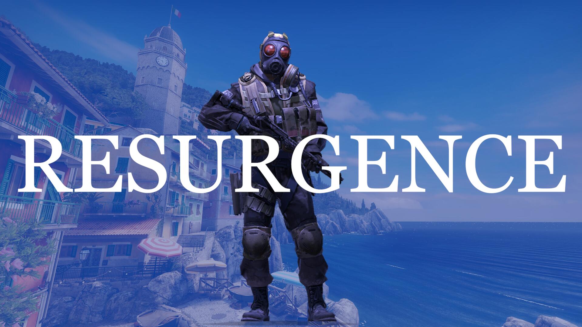 Discovery splash banner for CS:Resurgence Discord server