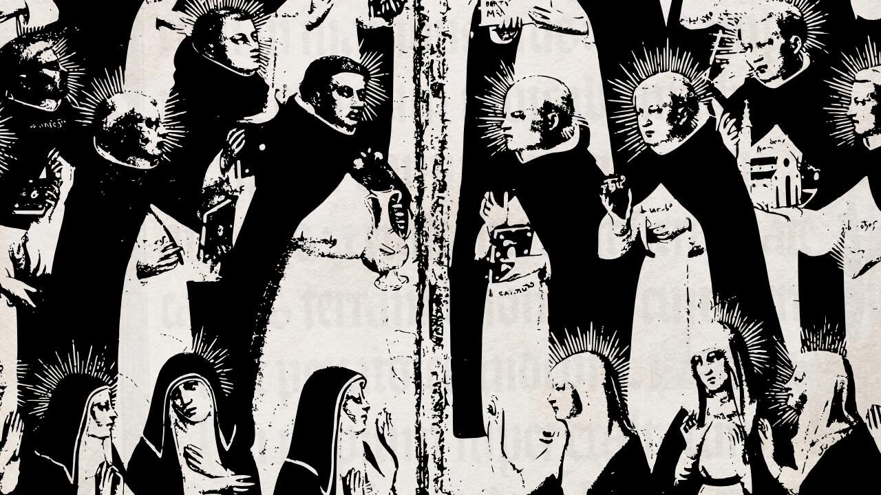 Discovery splash banner for Scholasticism Discord server