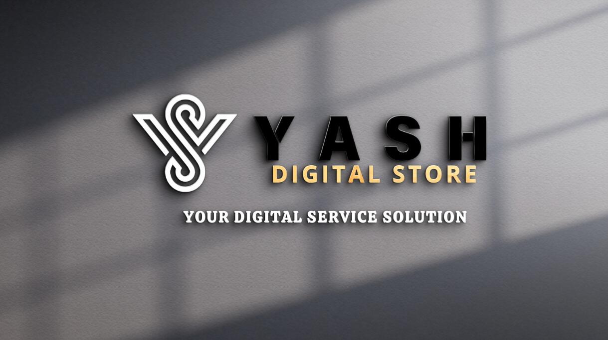 Discovery splash banner for YASH STORE | Your Digital Service Solution Discord server