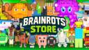 Discovery splash banner for Brainrots Store | Roube um Brainrot | Roube um Ovo | Blox Fruits | Steal a Brainrot | Roblox Discord server
