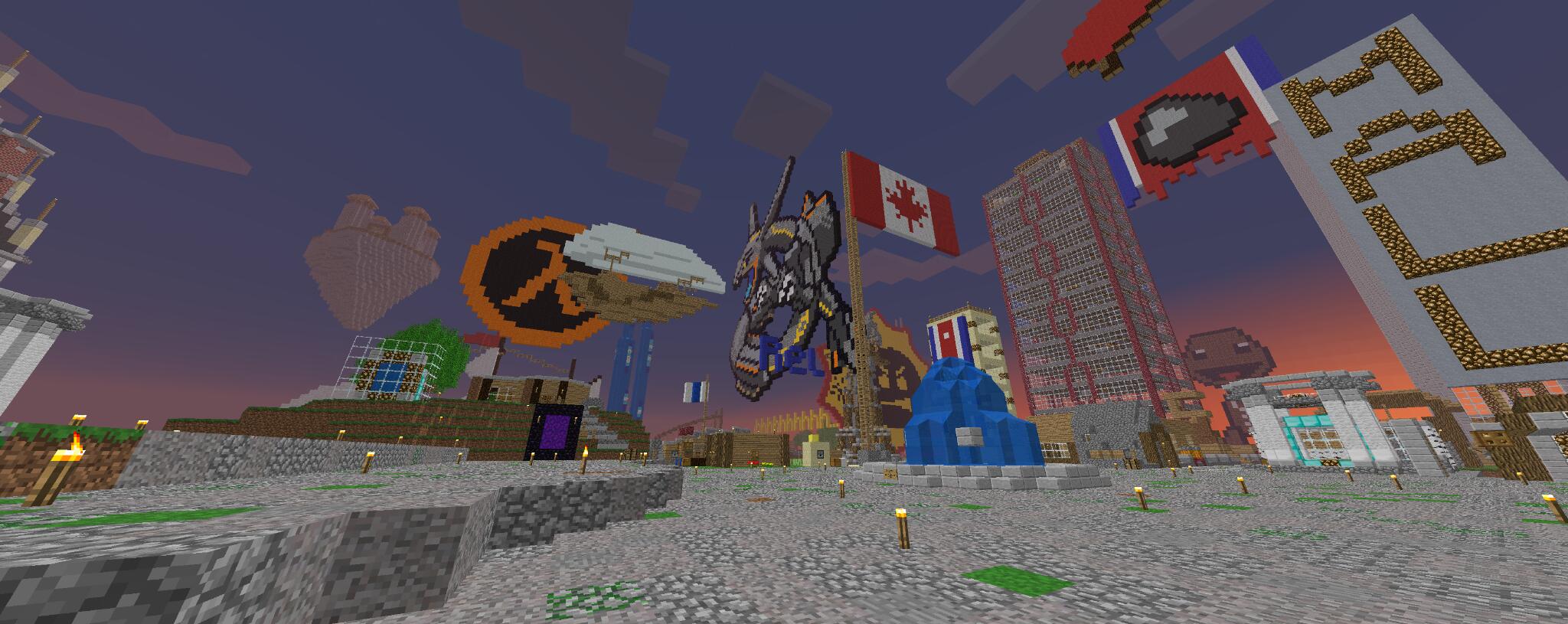 Discovery splash banner for BetaMC b1.7.3 Minecraft Server Discord server