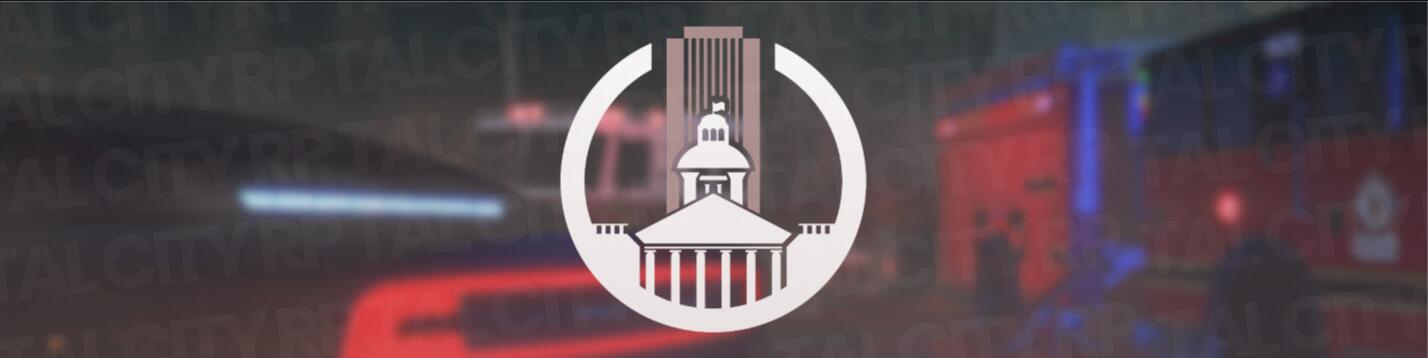 Discovery splash banner for Tallahassee City Roleplay | VC Only Discord server