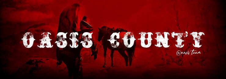 Discovery splash banner for Oasis County RedM 15% Discord server