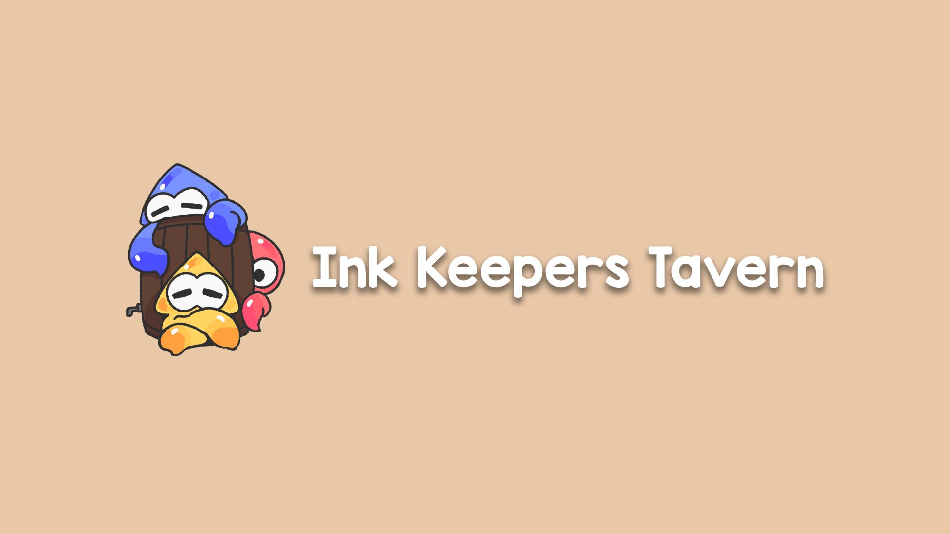 Discovery splash banner for Ink Keepers Tavern Discord server