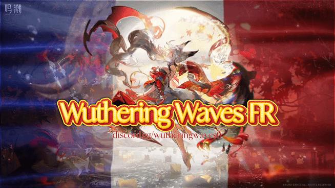 Discovery splash banner for Wuthering Waves FR Discord server