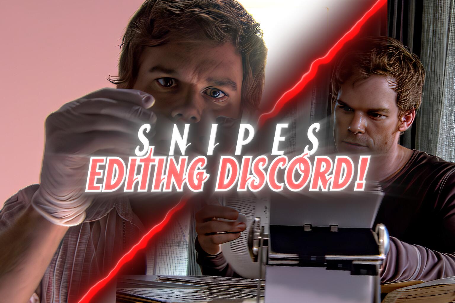 Discovery splash banner for Snipes - Editing Server Discord server