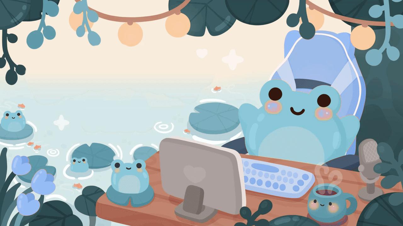 Discovery splash banner for The Aqua Lounge Discord server