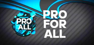 Discovery splash banner for Pro For All Discord server