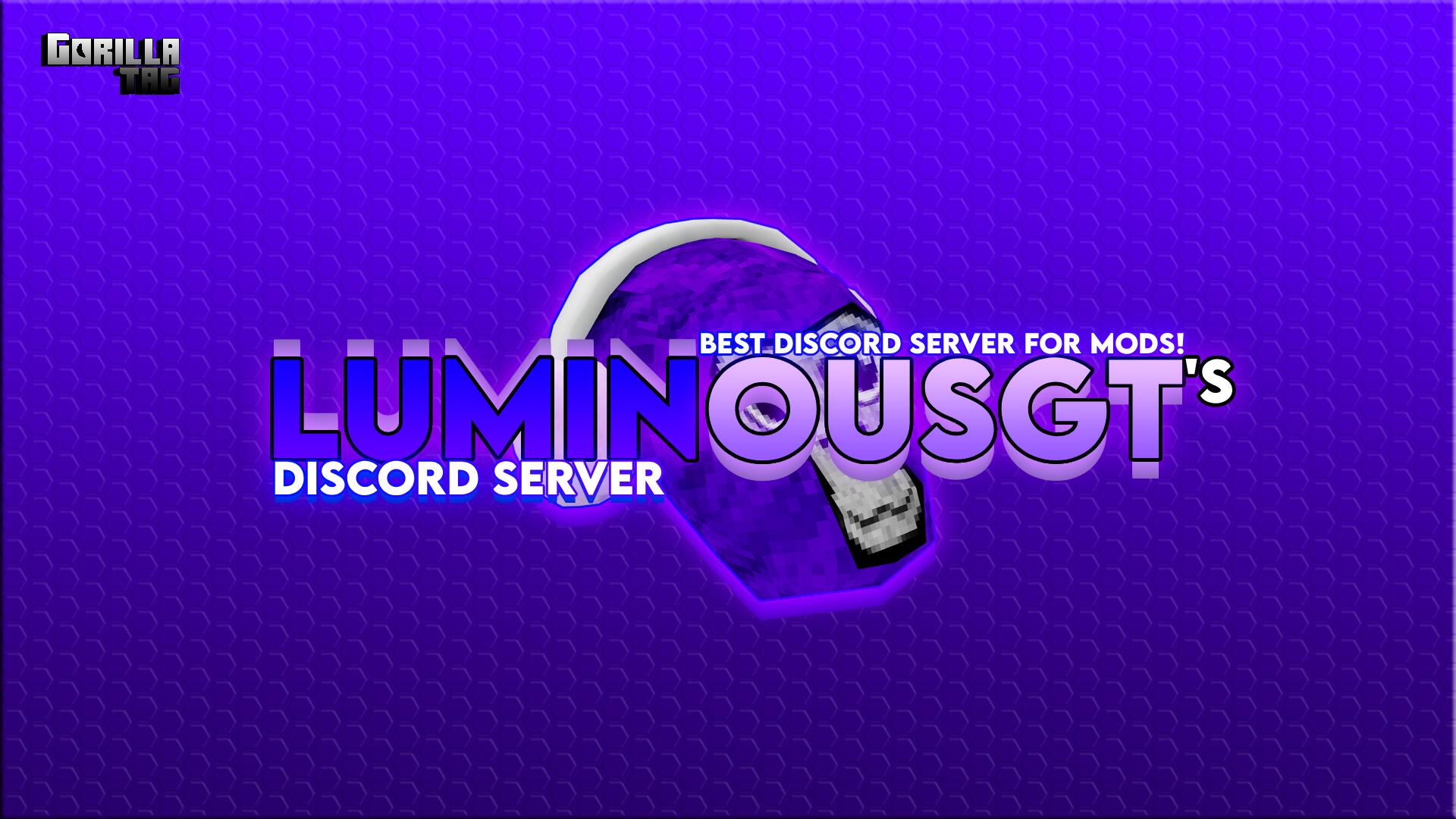 Discovery splash banner for LuminousGT Discord server