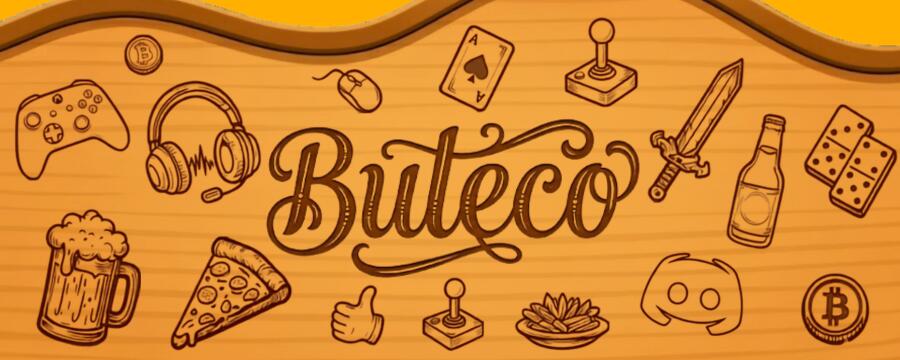 Discovery splash banner for Buteco Discord server