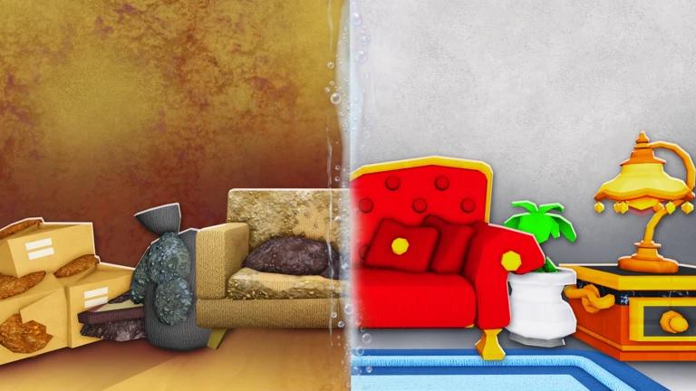 Discovery splash banner for Flip a House! π Discord server
