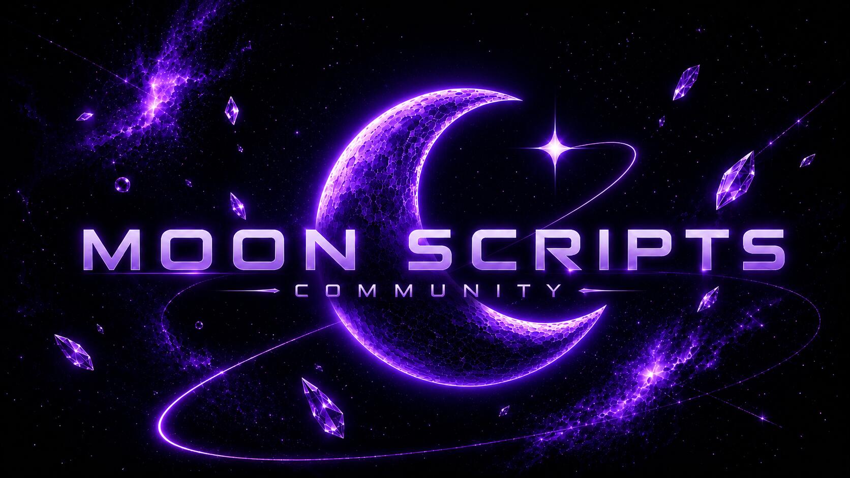 Discovery splash banner for Moon Scripts ™ Discord server