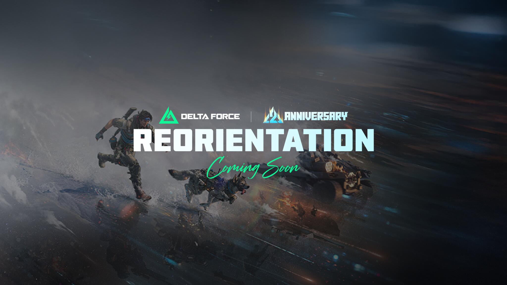 Discovery splash banner for Garena Delta Force SMP Discord server