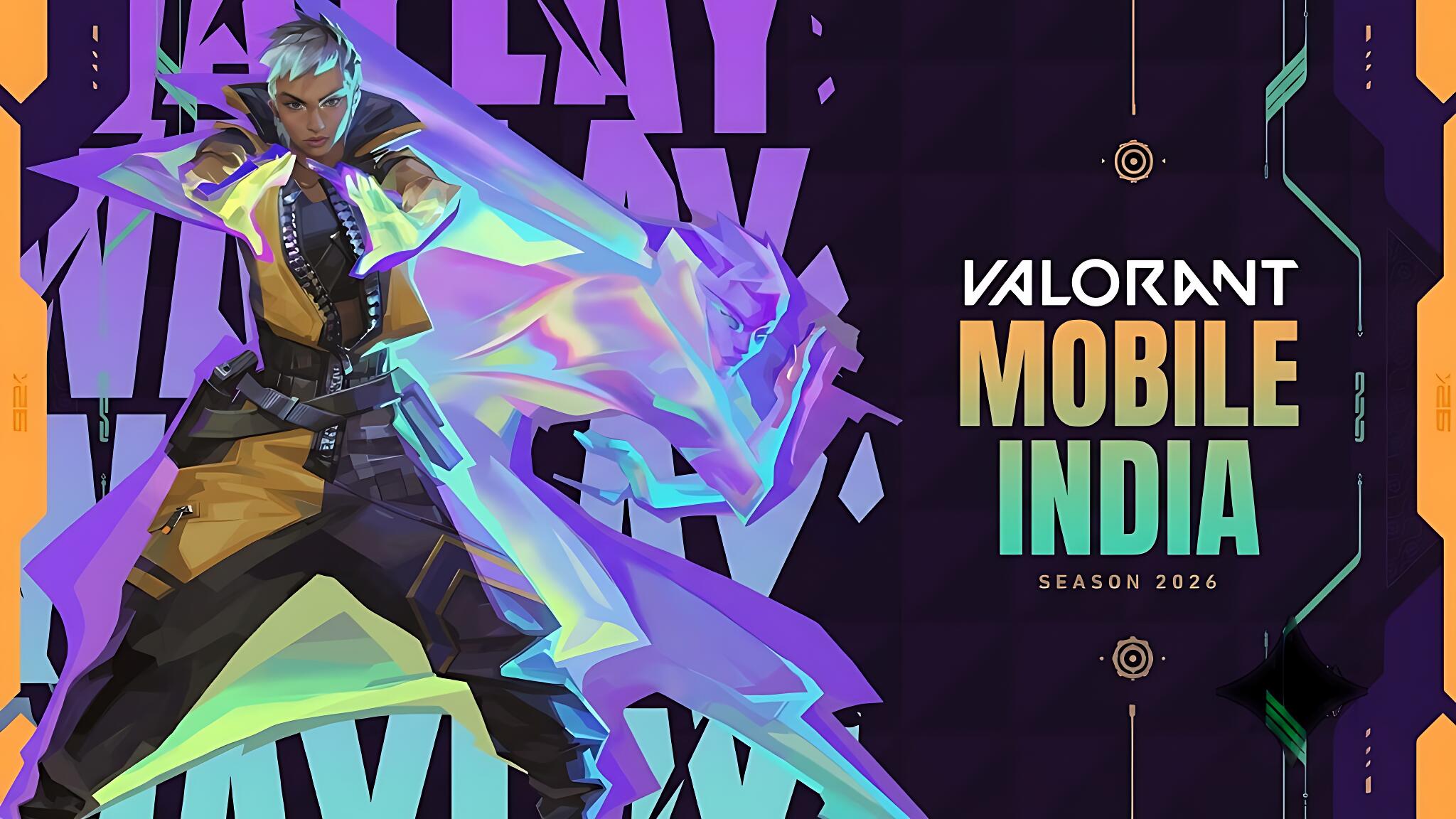 Discovery splash banner for Valorant Mobile India Discord server
