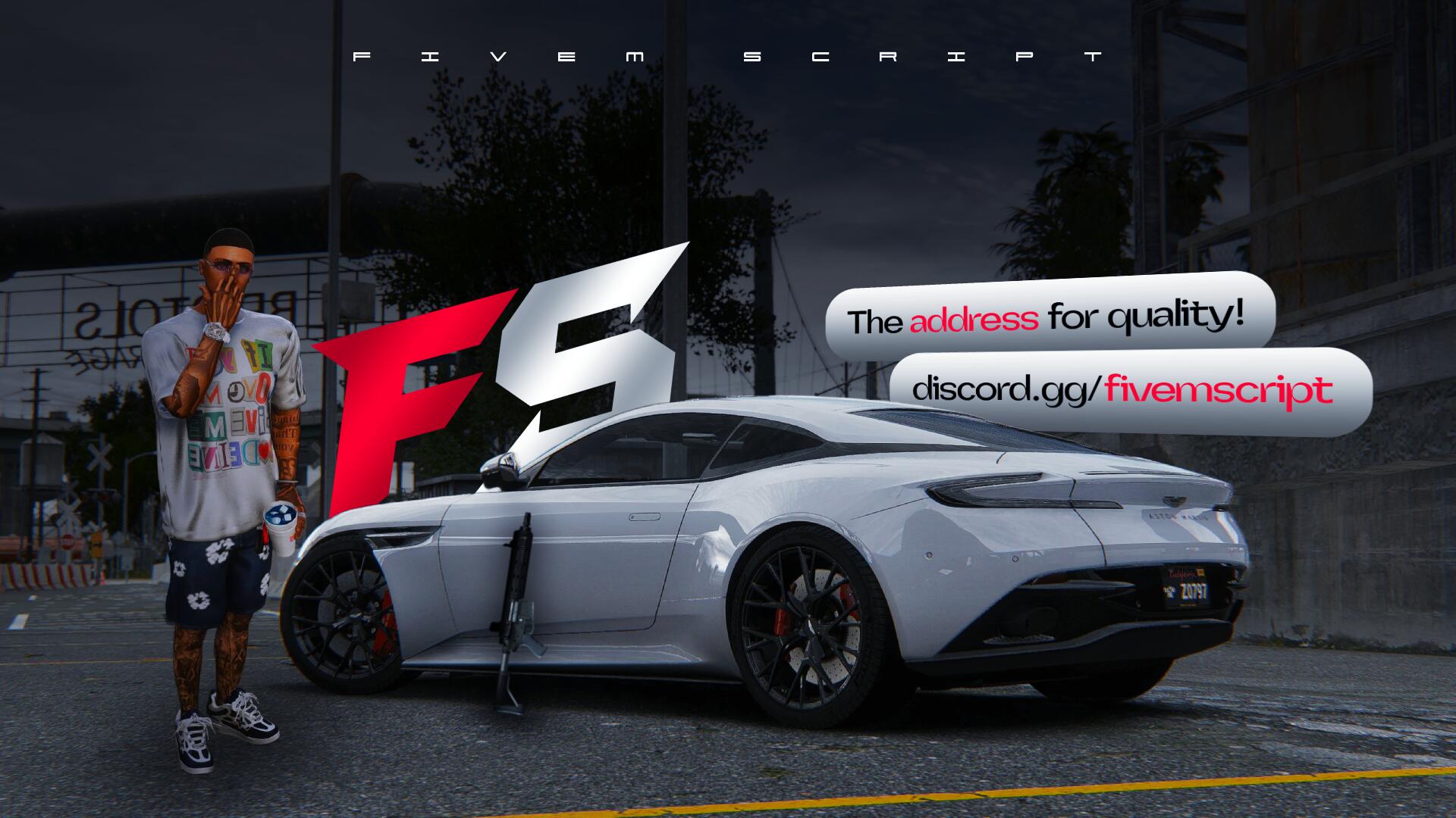 Discovery splash banner for FiveM Script 2026 Discord server