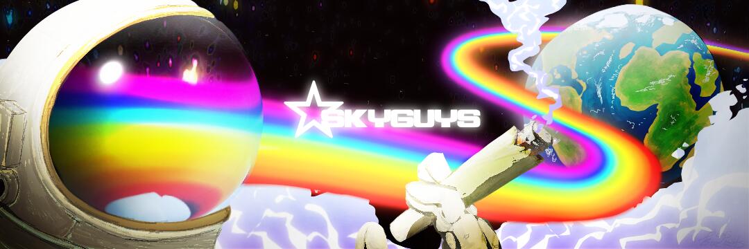 Discovery splash banner for Sky Guys Discord server