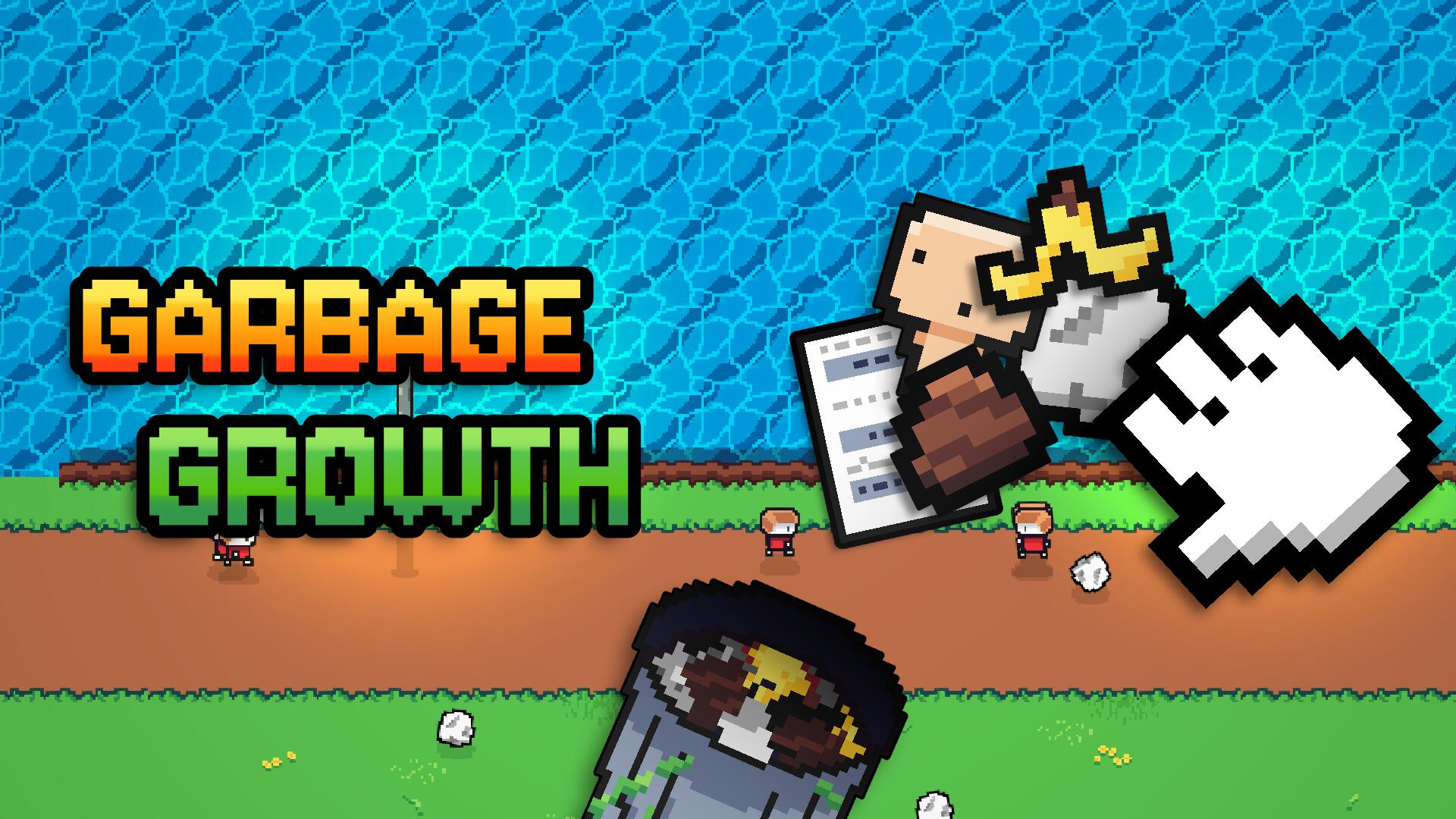 Discovery splash banner for Garbage Growth Discord server