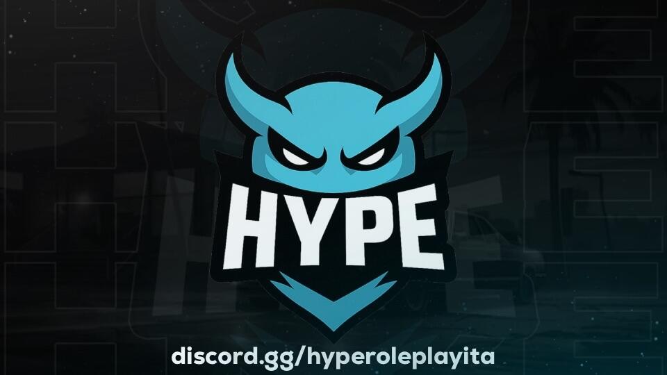 Discovery splash banner for HYPE RP # 6.7K Discord server