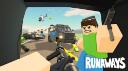 Discovery splash banner for RUNAWAYS | Roblox Discord server