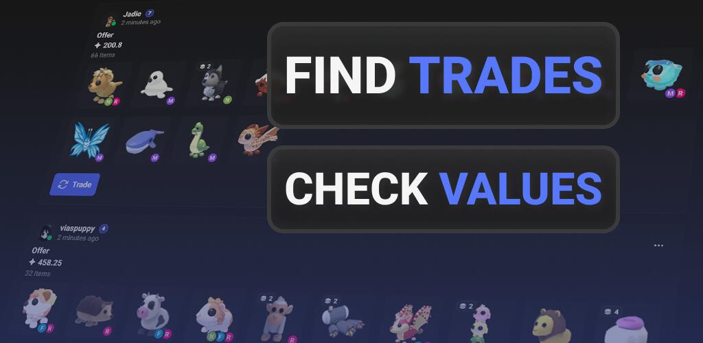 Discovery splash banner for Adopt Me Trading Server Discord server