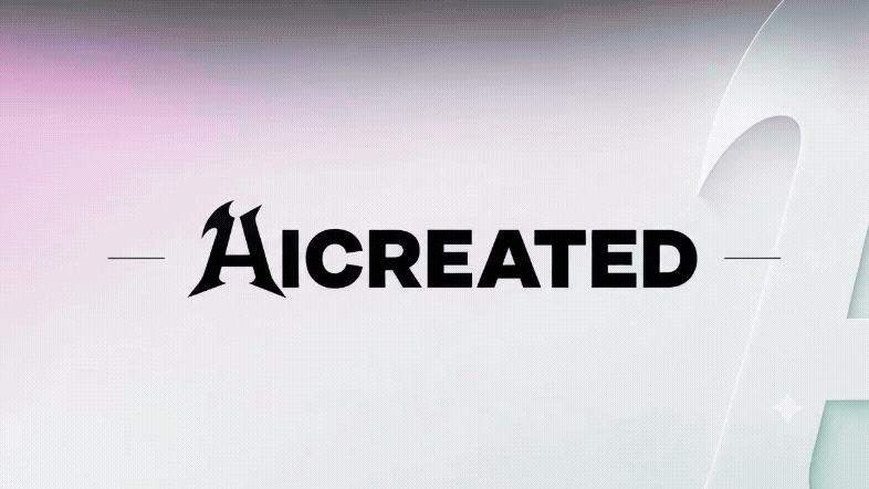 Discovery splash banner for AICreated Discord server