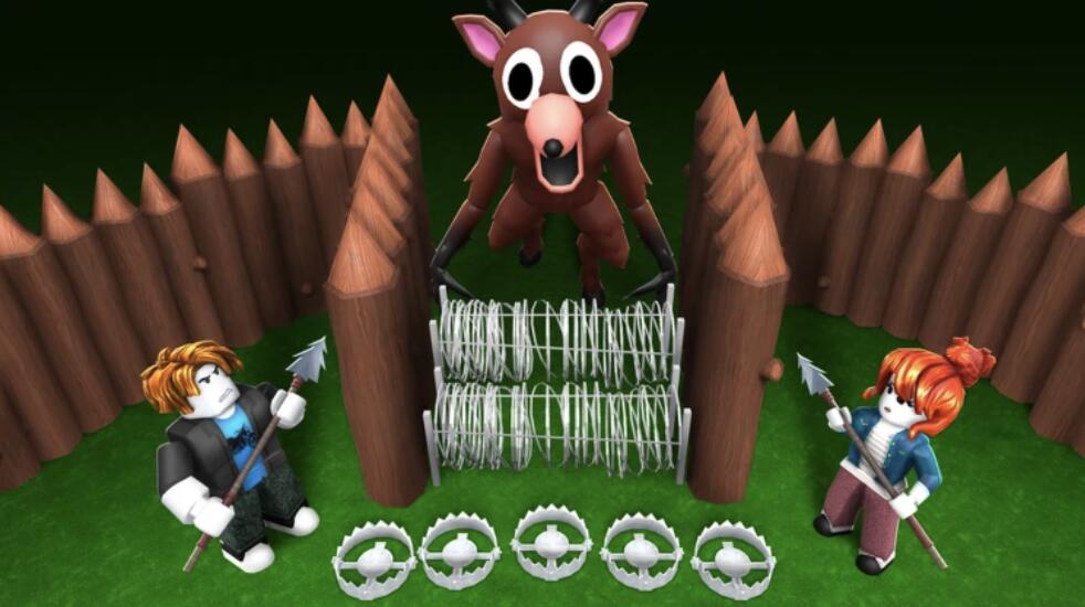 Discovery splash banner for 99 Nights In The Forest Discord server