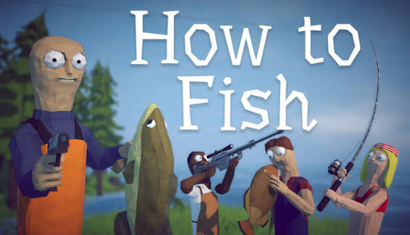 Discovery splash banner for How To Fish Official Discord server