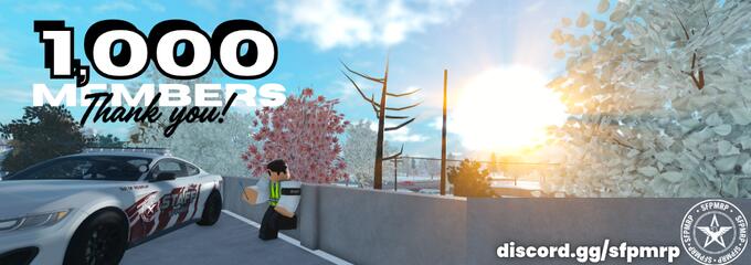 Discovery splash banner for U.S.A. SWAT | FBI | PRESIDENT & MILITARY RP | SFPMRP Discord server