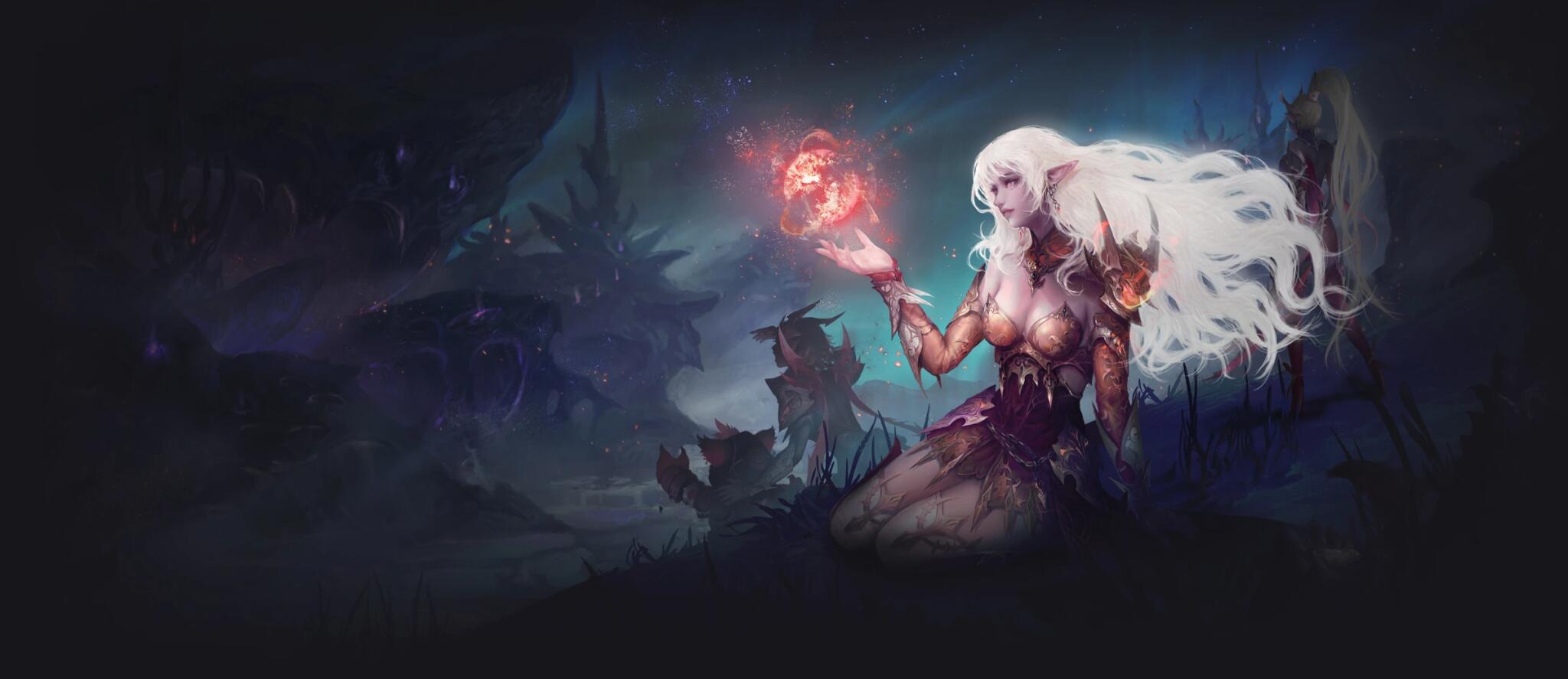 Discovery splash banner for Lineage 2 Europe Discord server