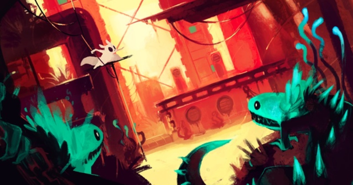 Discovery splash banner for Rain World Discord server