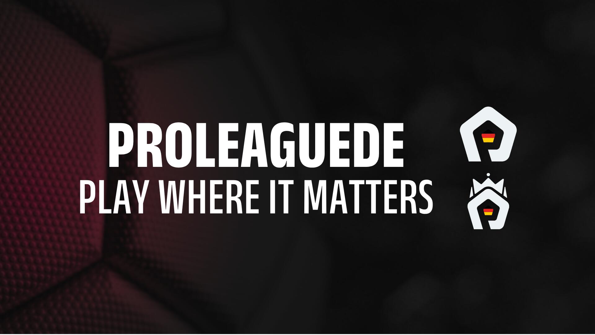 Discovery splash banner for ProLeague Germany Discord server