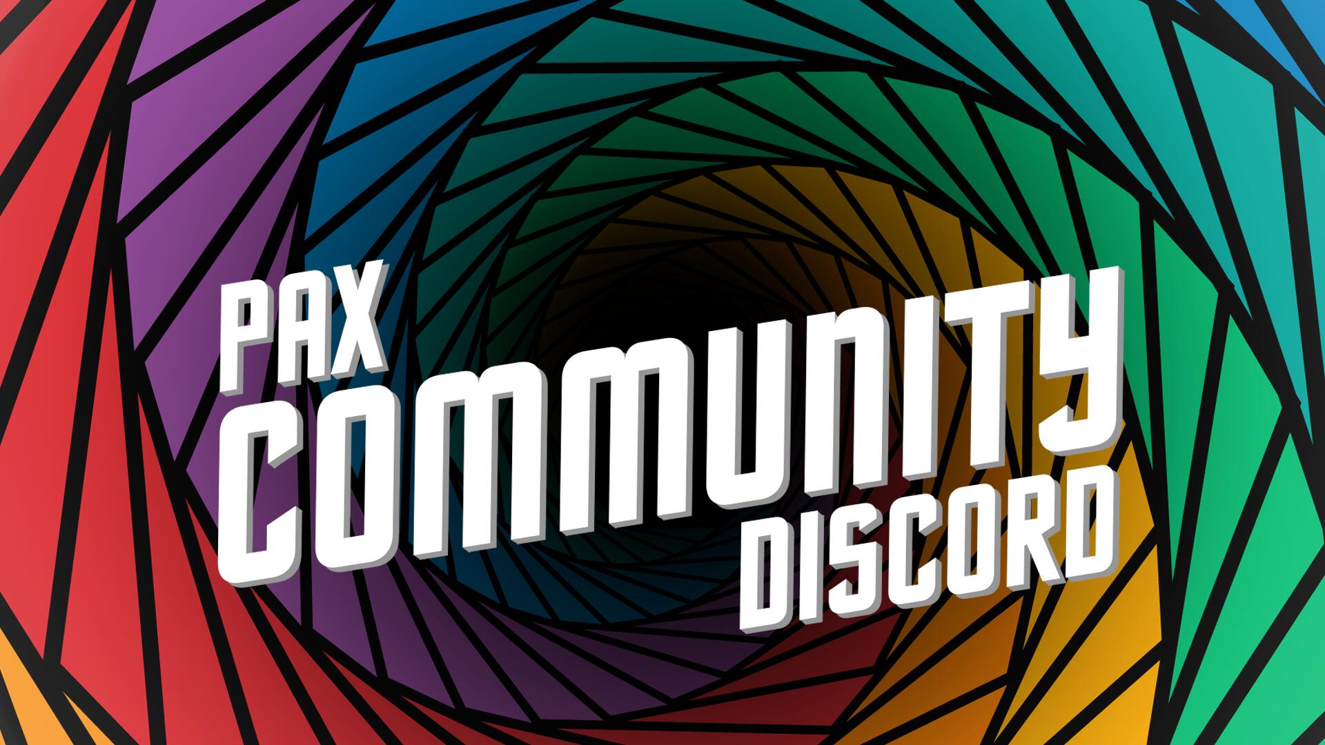 Discovery splash banner for PAX Community Discord server