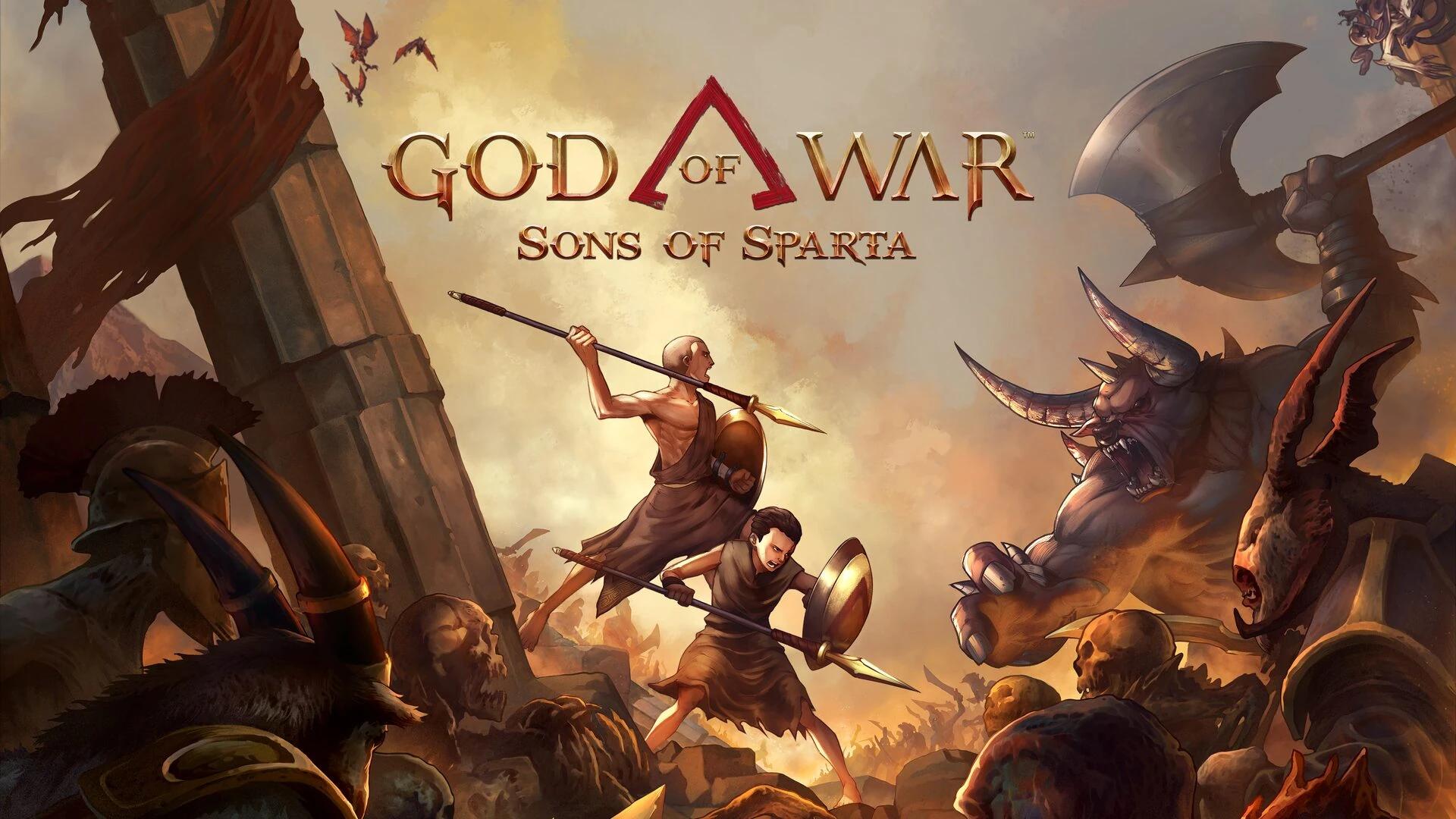 Discovery splash banner for God of War Discord server