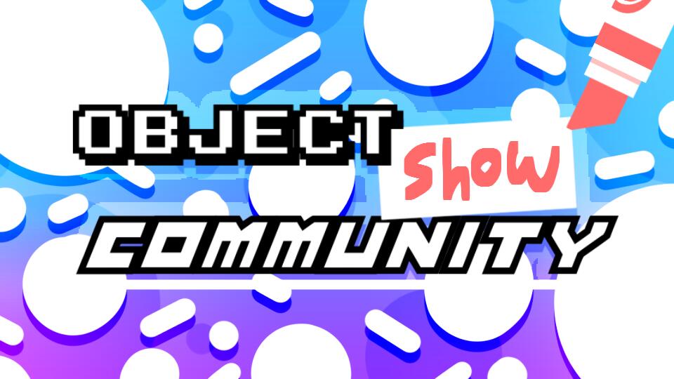 Discovery splash banner for Object Show Community Discord (OSC) Discord server