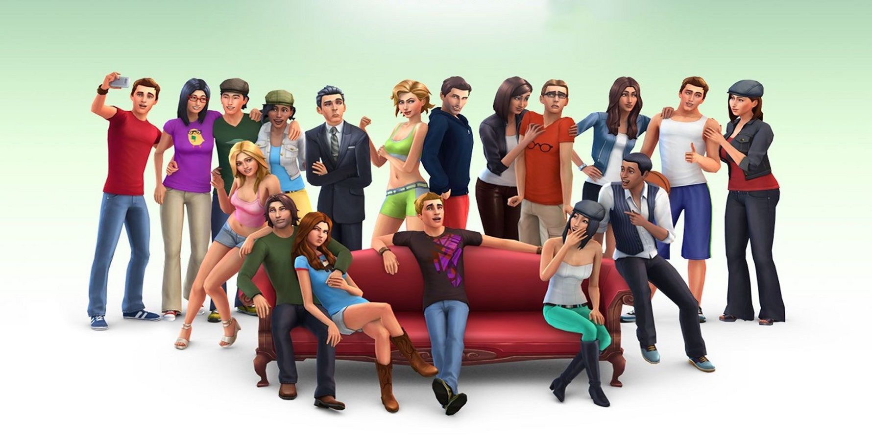 Discovery splash banner for The Sims Wiki Discord server