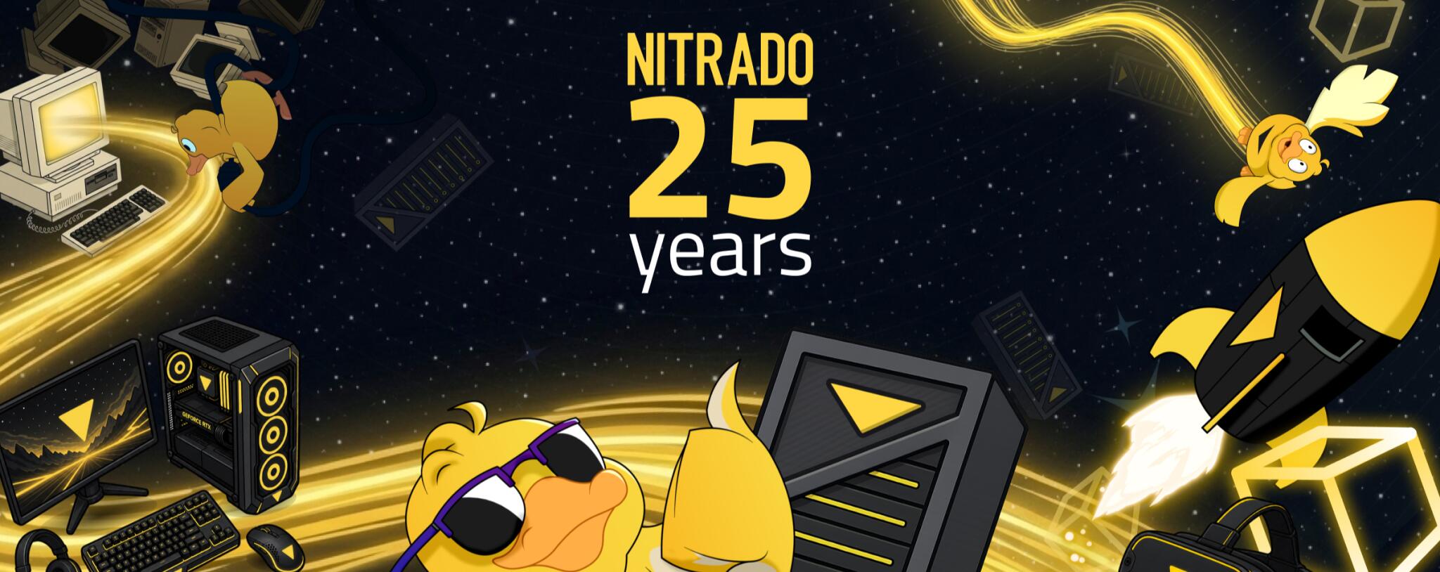 Discovery splash banner for Nitrado Community Discord server