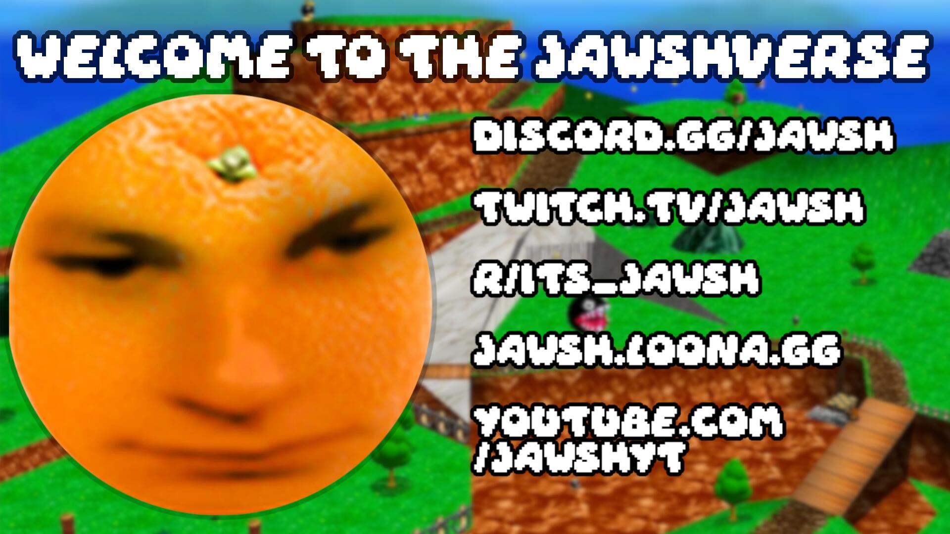 Discovery splash banner for JawshCord Discord server