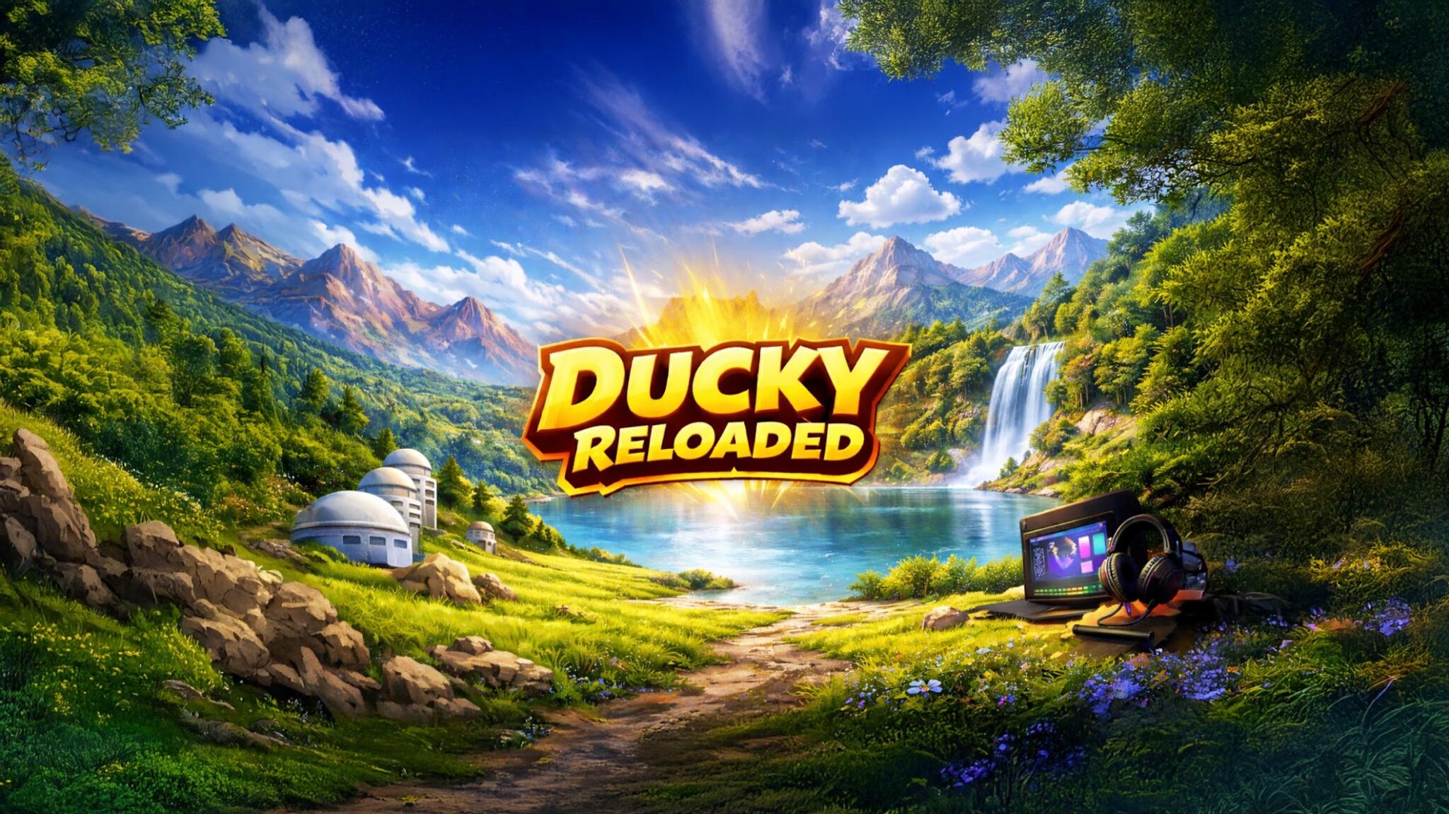 Discovery splash banner for Ducky Reloaded Discord server