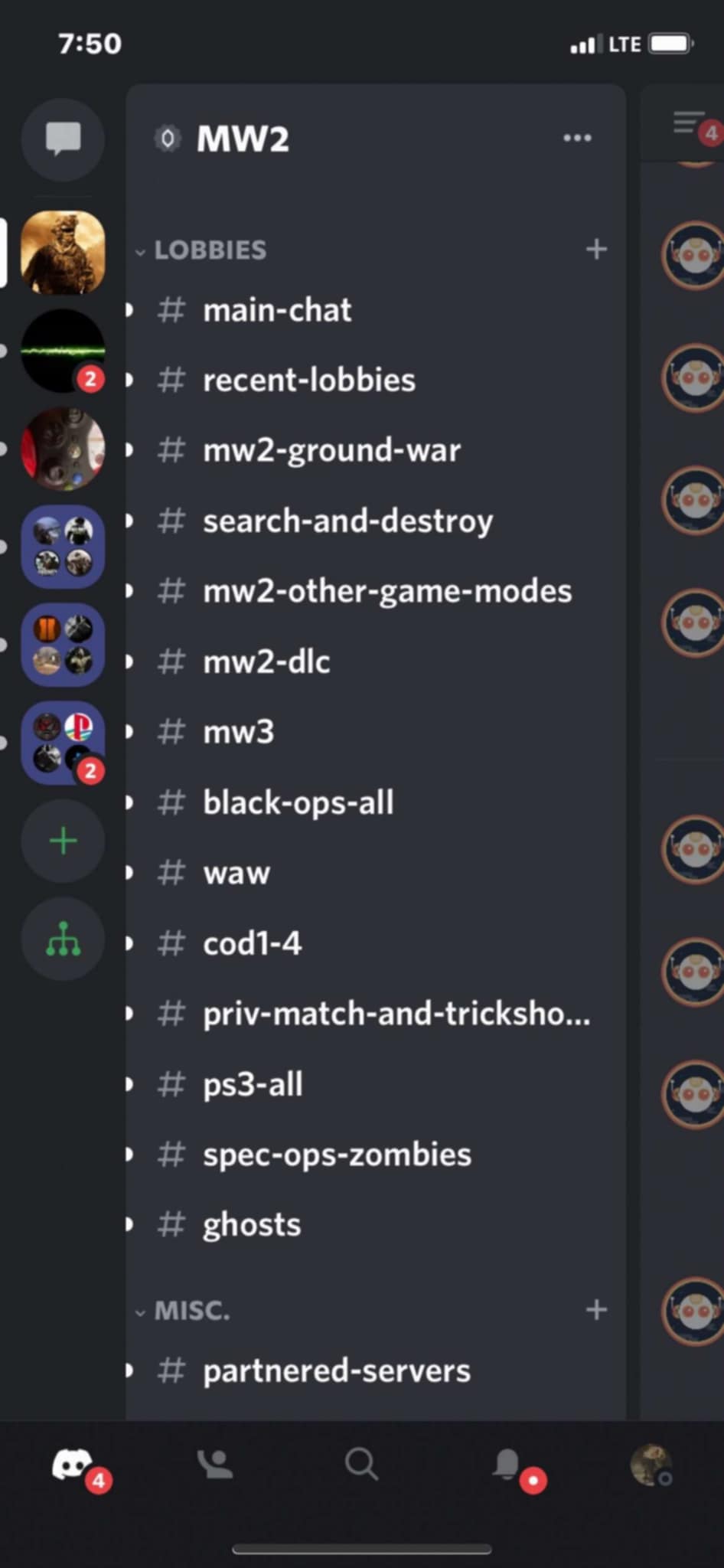 Discovery splash banner for MW2 Discord server